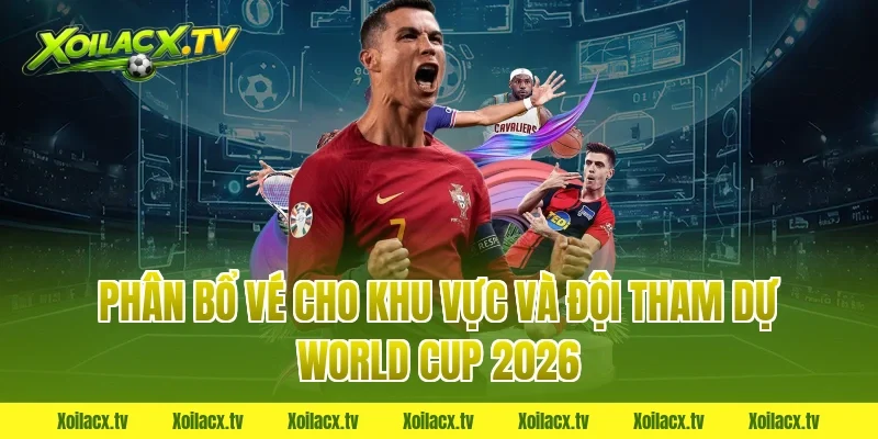 Phân Bổ Vé Cho Khu Vực Và Đội Tham Dự World Cup 2026